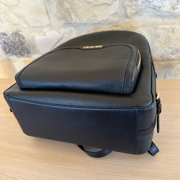 Michael Kors Jaycee Large leather backpack & Wallet black NWT Authentic - Picture 5 of 10